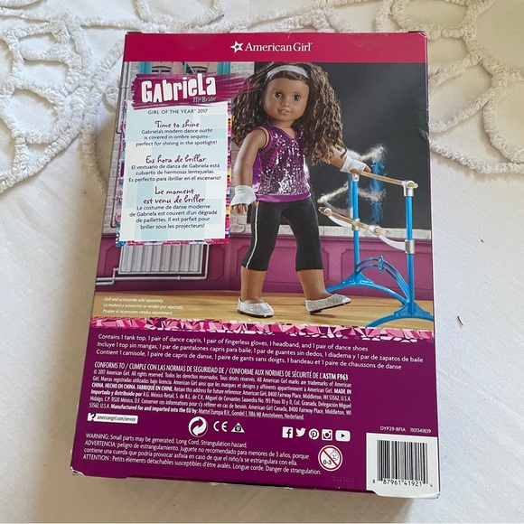 American Girl Gabby sparkling sequins dance outfit - Picture 3 of 4